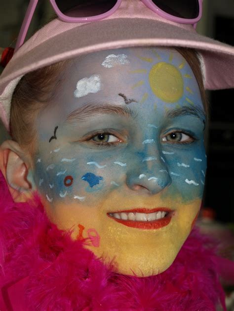 Summertime Schmink Body Painting Carnival Face Paint Face Paint