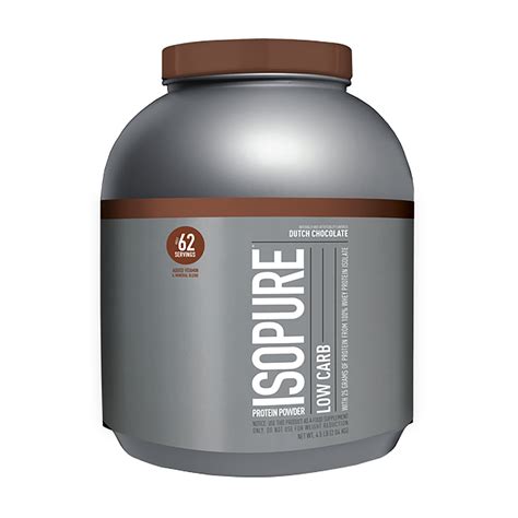 Isopure® Low Carb Dutch Chocolate Gnc