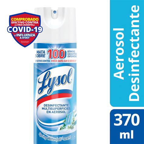 Desinfectante Aerosol Gr Aroma Crisp Linen Lysol Distribuidora