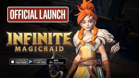 INFINITE MAGICRAID Gameplay Official Launch Android IOS YouTube