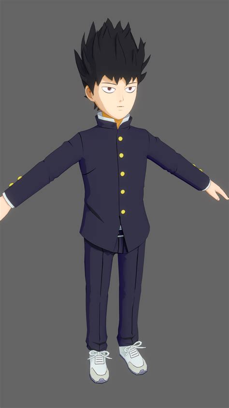 Mob Psycho 100 Mob Awakened Xps Fbx By O Dv89 O On Deviantart