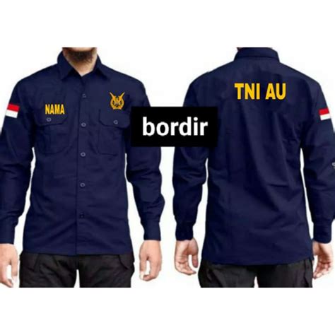 Jual Big Size Kemeja Tni Au Baju Tni Au Pdh Tni Au Pdl Tni Au Seragam