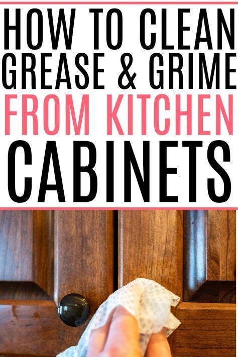 How To Remove Grease From Cabinets Artofit