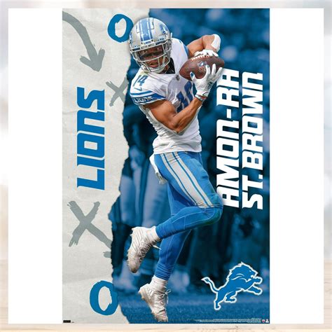 NFL Detroit Lions Poster