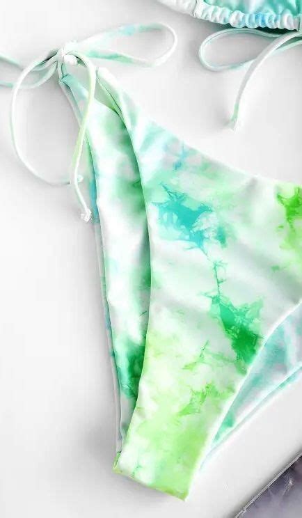 ZAFUL Tie Dye String Bikini Swimsuit Kaufen Auf Ricardo