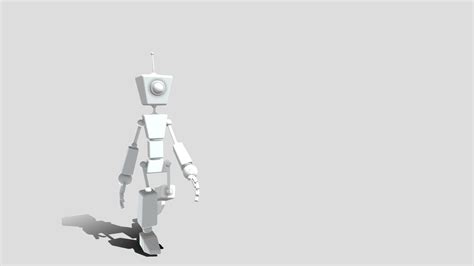 Robot Walk Animation - 3D model by tlladd [81ef888] - Sketchfab