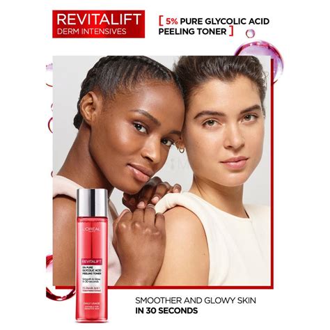 L Or Al Paris Revitalift Pure Glycolic Acid Peeling Toner