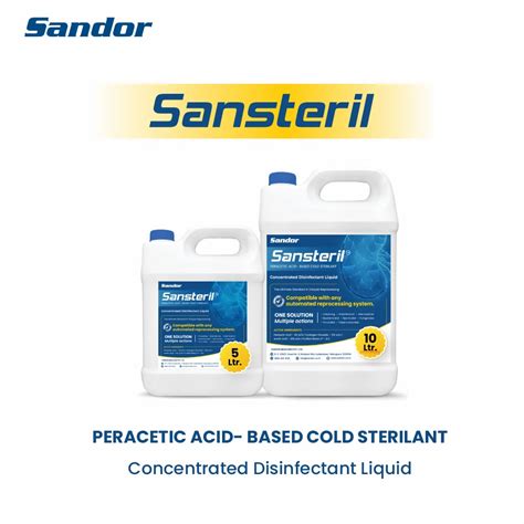 Concentrated Sterilant Sanclean Hot Sterilant For Hemodialysis