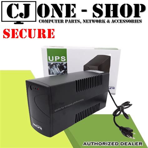 Secure Ups Va Uninterruptible Power Supply Shopee Philippines