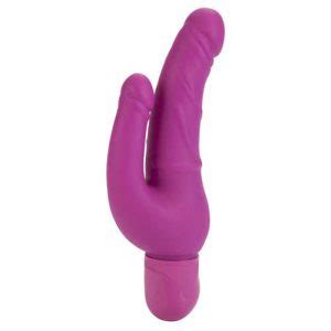 Vibrador Duplo Over Under Stud Rosa Prazer Intenso Sex Shop