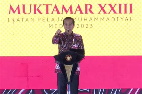 Jokowi Dorong Generasi Muda Kuasai Iptek Dan Berakhlak Mulia