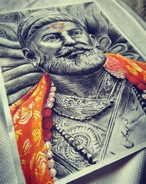 Chhatrapati Shivaji Maharaj Sketch | Digital Illustration