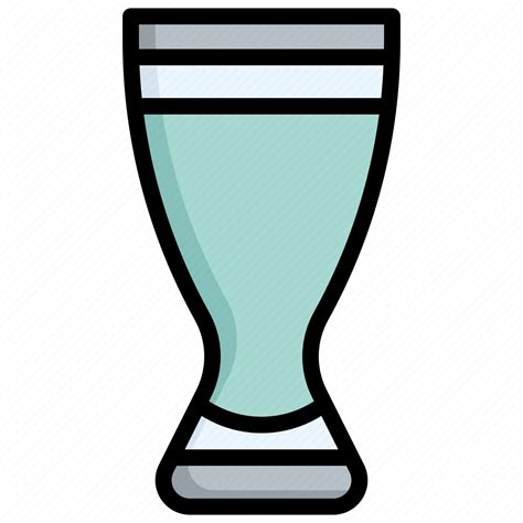 Pilsner Glass Beer Beverage Alcohol Icon Download On Iconfinder