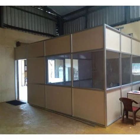 Decorative Gray Aluminum Toughened Glass Office Partition Service At Rs 1100 Square Feet In Chennai