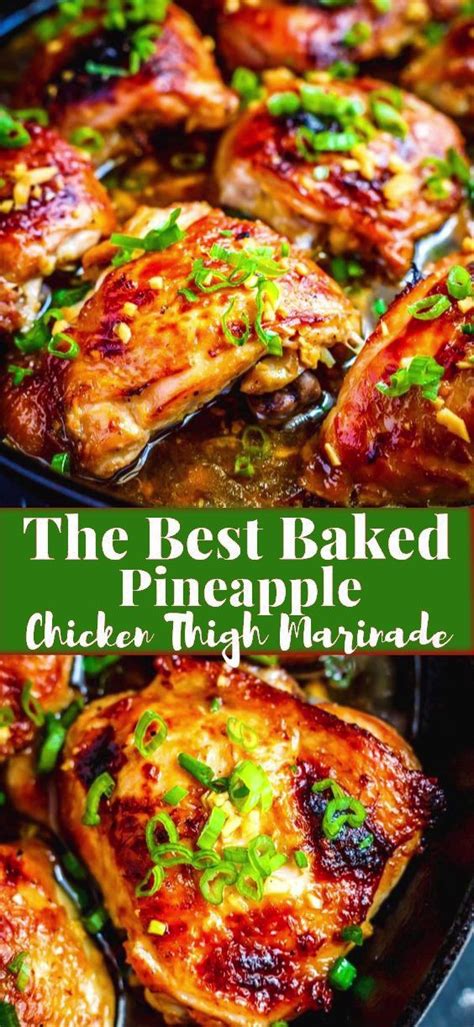 The Best Baked Pineapple Chicken Thigh Marinade Artofit