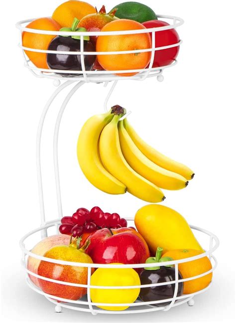 Mutool Tier Fruit Bowl Detachable Fruit Vegetable Basket Kitchen