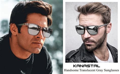 Kanastal Polarized Sunglasses For Men And Women Fashion Square Sports