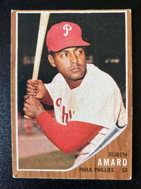 Topps Ruben Amaro Sr Philadelphia Phillies Eur