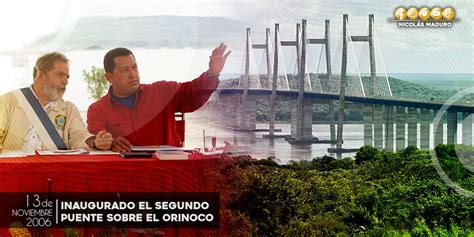 Alcaldía Charallave on Twitter RT NicolasMaduro El puente Orinoquia