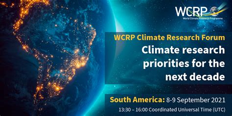 Wcrp Climate Research Forum South America