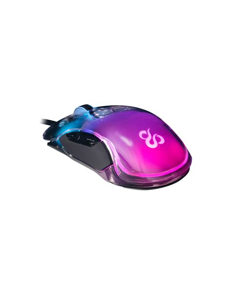 Newskill Rato De Jogo Lycan Transparente Rgb Dpi