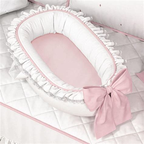 Kit Completo Berco Menina Princesa Ninho Redutor Princesa Rosa