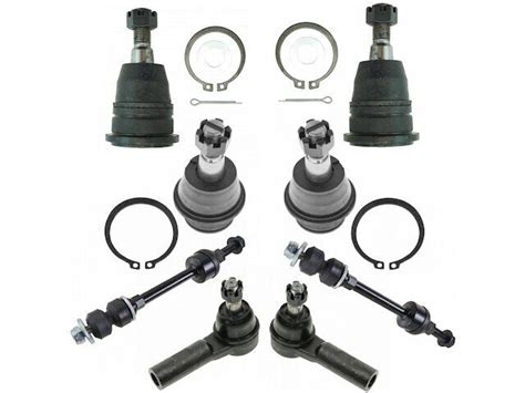 Front Ball Joint Sway Bar Link Tie Rod End Kit For 06 10 Dodge Ram 1500