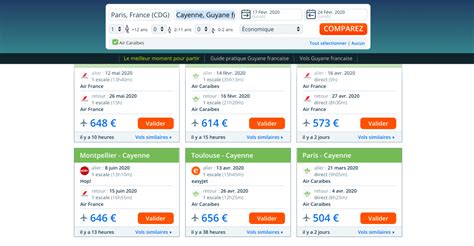 Comment trouver un vol Guyane pas cher dès 479 Air Vacances