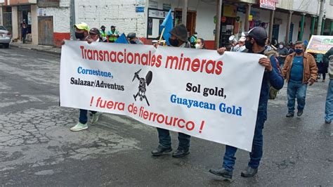 Organizaciones Ambientalistas Marchan En Defensa Del Agua En Loja