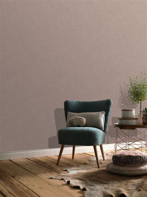 Vliestapete Struktur Design Taupe Braun Erismann