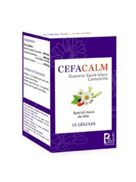 CEFACALM 15 Gelules TuniPro