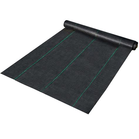 Buy Happybuy 6ftx300ft Premium Weed Barrier Fabric Heavy Duty 1 5oz Woven Weed Control Fabric