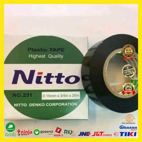 Jual ISOLASI NITTO ISOLASI LISTRIK 3 4 X 20M No 201 NITTO ASLI