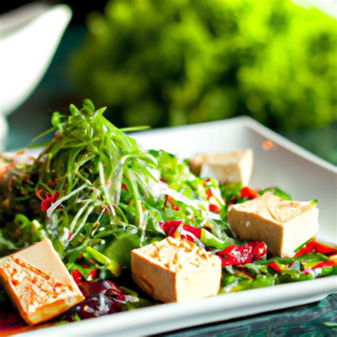 Tofu Watercress Salad Eezy Recipes