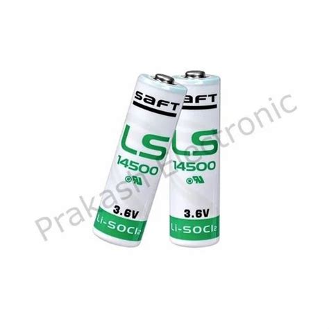 Saft LS 14500 3 6volt Size AA Li SOCL2 Battery For Memory Backup At