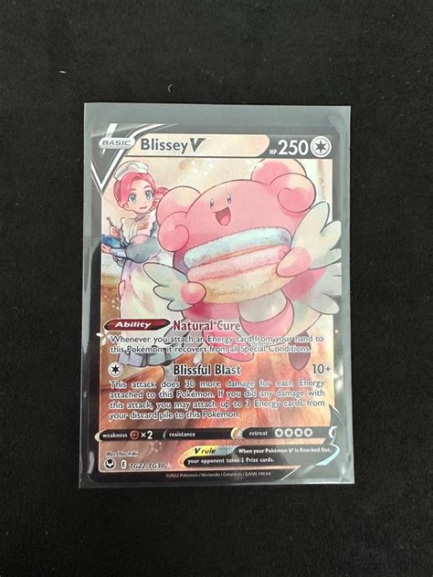 Pokemon Blissey V Csr Hobbies Toys Toys Games On Carousell