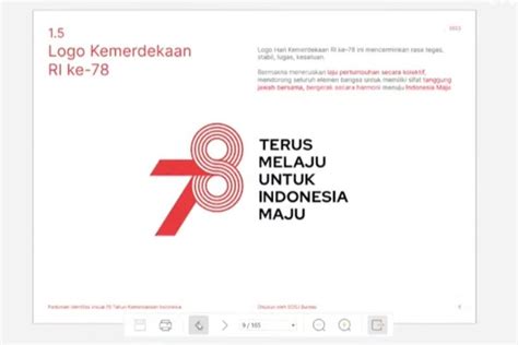 Istana Kenalkan Logo Dan Tema Hut Ke 78 Ri Terus Melaju Untuk Indonesia Maju