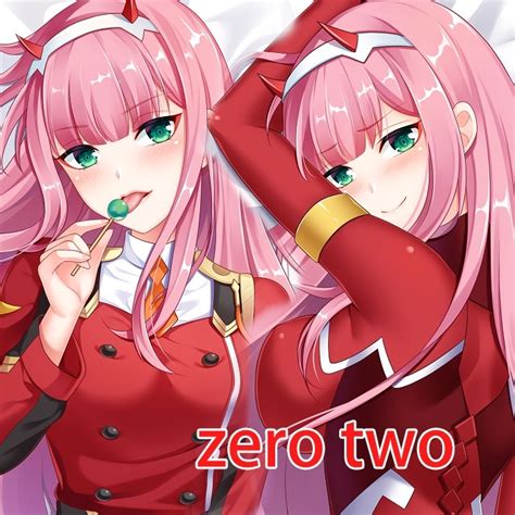 Game Darling In The Franxx Zero Two Dakimakura Hugging Body Pillow Case