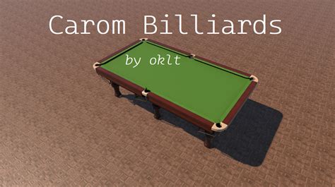 Carom Billiards by oklt