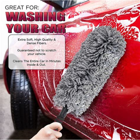 Jual Kemoceng Lap Microfiber Telescopic Besar Jumbo Duster Mobil