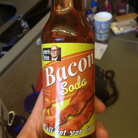 Nothing like a bacon soda quench your thirst! | Bacon soda, Bacon, Tea bottle