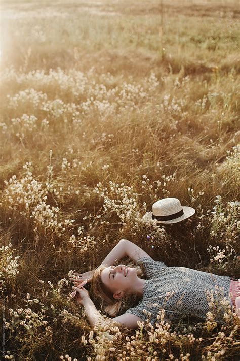 Happy Summer Woman Portrait By Stocksy Contributor Serge Filimonov