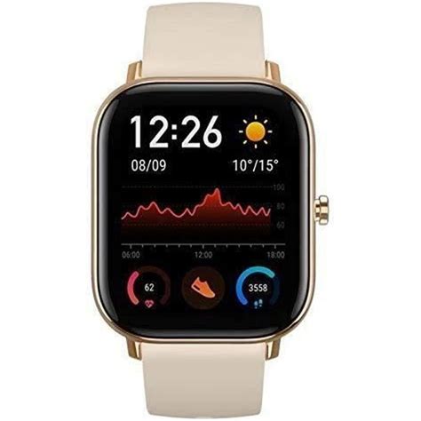 Amazfit Gts Montre Connect E En Aluminium Dor Cdiscount T L Phonie