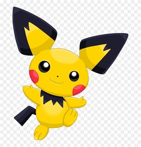 Pokemon Shiny Pichu Spikyeared Is A Fictional Character - Pokemon Pichu ...