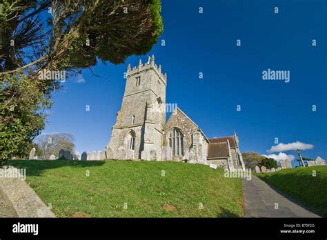 All Saints Church Godshill Isle of Wight Stock Photo - Alamy