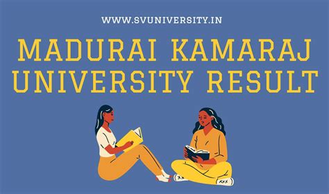 Mku Result 2024 Released Check Madurai Kamaraj University Ug Pg