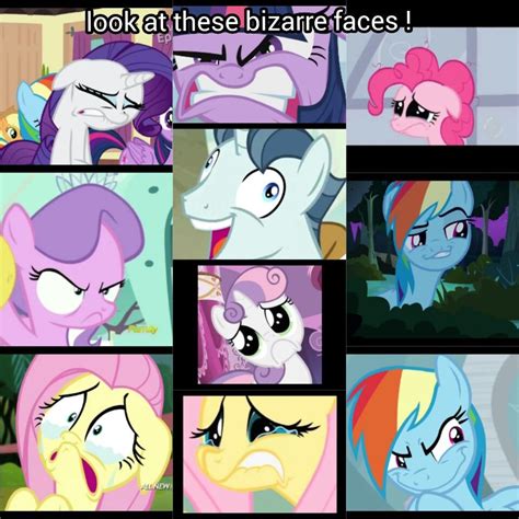 Those are the most funnies faces of Mlp. Pls visite my other pinterest conte Lysandre coridon ...