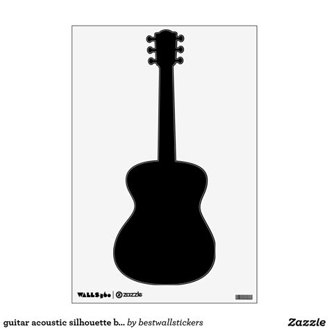 Acoustic Guitar Silhouette - Cliparts.co