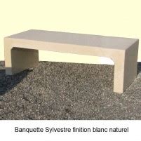 Banquette en béton SYLVESTRE