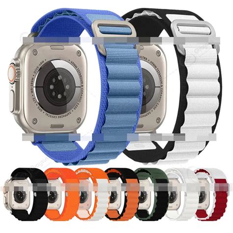 Eraysun Stretchable Alpine Nylon Iwatch Strap Series Ultra Mm